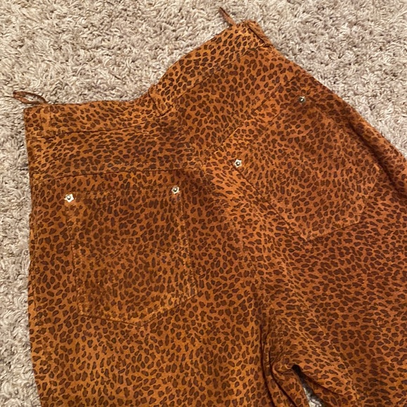 Vintage Cedar’s Jeans Sz 8 Lined Genuine Suede Leather High Waisted Pants - Picture 5 of 8